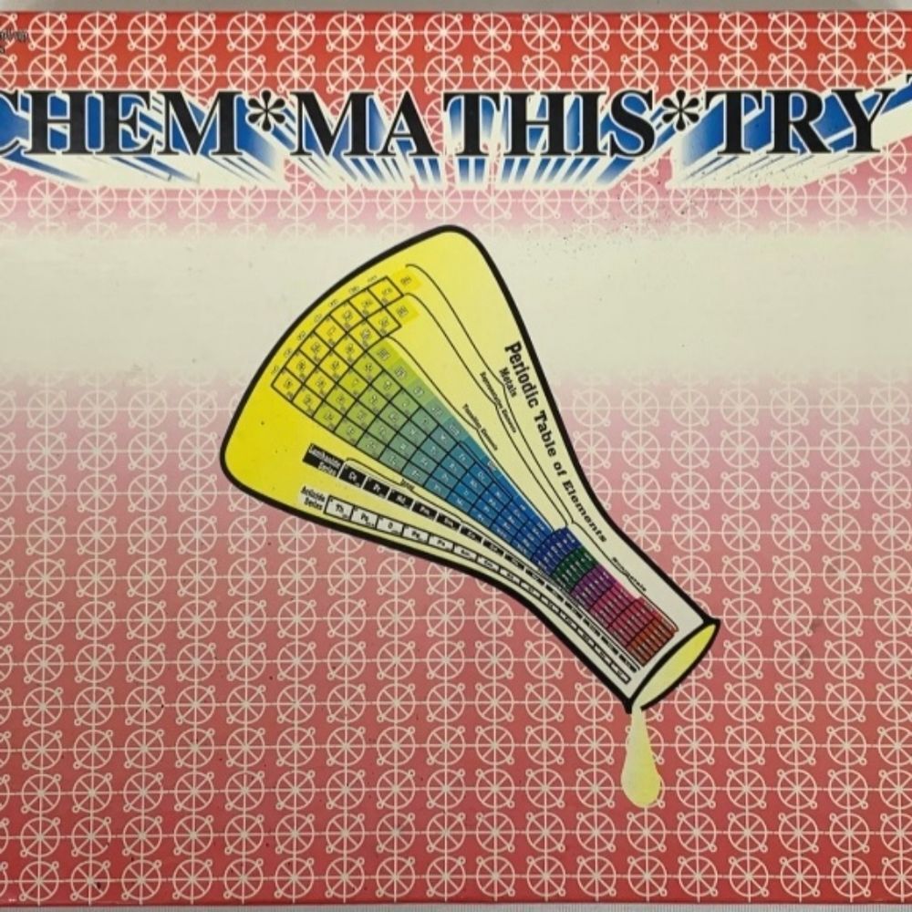 CHEM * MATHIS * TRY - BOARD GAME - aids in the learning of the chemical elements
